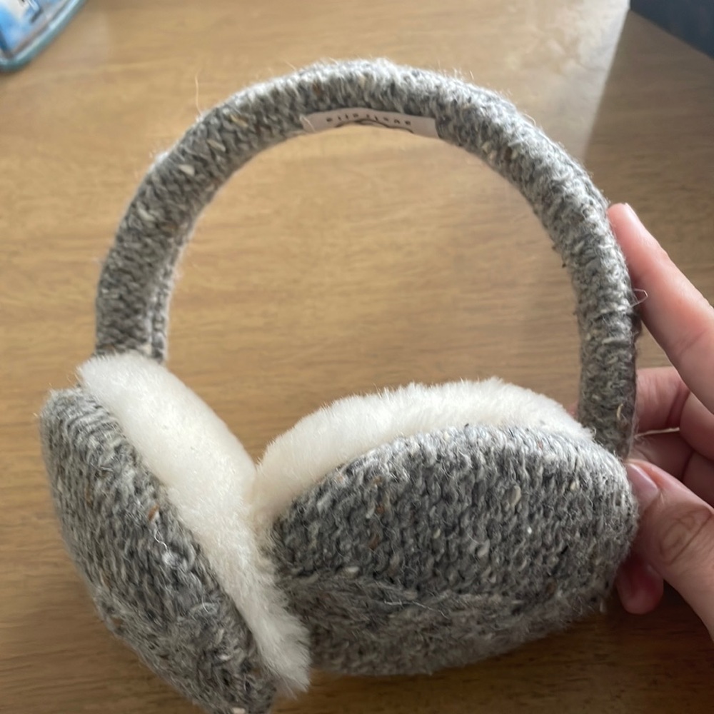 New UGG ear muffs grey